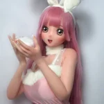 148cm Pink Rabbit Ears Sex Dolls Sex Dolls Female Sex Robots