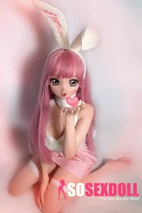148cm Pink Rabbit Ears Sex Dolls Sex Dolls Female Sex Robots
