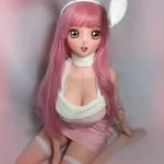 148cm Pink Rabbit Ears Sex Dolls Sex Dolls Female Sex Robots