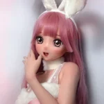 148cm Pink Rabbit Ears Sex Dolls Sex Dolls Female Sex Robots