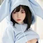 150cm 4ft9 Blue Sweatshirt Pure Love Dolls Realistic Silicone Sex Dolls
