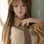 150cm 4ft9 Brown Short Skirt Suit Sex Dolls Adult Sex Toys For Men