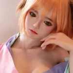 150cm 4ft9 Orange Haired Ancient Style Sex Dolls Realistic Life Size Dolls