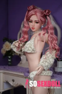 150cm 4ft9 Pink Double Ponytail Cute Sex Dolls Life Sized Sex Dolls Adult Sex Dolls