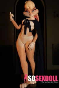 150cm 4ft9 Silicone Rabbit Cosplay Cute Style Petite Breasts Sex Doll