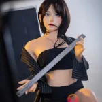 152cm 5ft Black Short Hair Sexy Love Dolls Realistic Sex Dolls Best Sex Dolls
