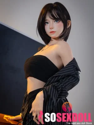 152cm 5ft Black Short Hair Sexy Love Dolls Realistic Sex Dolls Best Sex Dolls