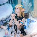 152cm 5ft Yellow Hair Elf Ear Sex Dolls Game Lady Dolls Life Sized Sex Dolls