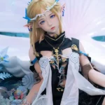 152cm 5ft Yellow Hair Elf Ear Sex Dolls Game Lady Dolls Life Sized Sex Dolls