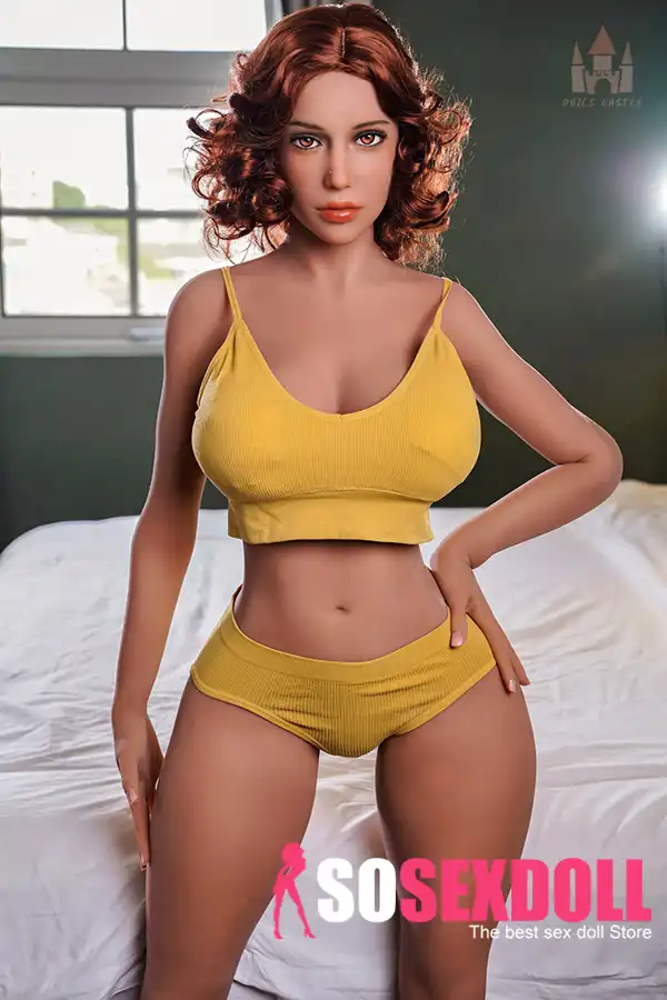 Muñeca sexual de TPE de 153 cm y 5 m, con cintura pequeña, busto grande y trasero firme #DC43