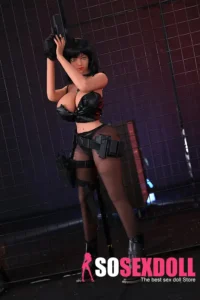 154cm 5ft1 TPE Short Hair Seductive Costume Sex Doll In Stock(US Only)