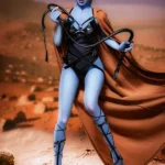 156cm 5ft2 TPE Alien Style Blue Busty Alluring Body Warrior Sex Doll #A1 Head