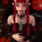 Red Hair Gothic Dress Sex Doll