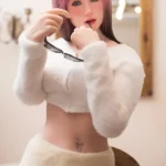 Purple Hair Fair Skin Sex Doll