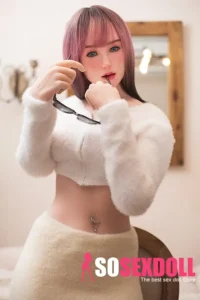 Purple Hair Fair Skin Sex Doll