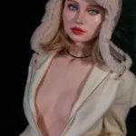 157cm 5ft2 Silicone Western Woman Blonde Hair Petite Breasts Sex Doll