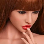 157cm 5ft2 TPE Lust Bust Plump Butt Sex Doll #DC03 Head