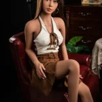 158cm 5ft2 Brunette Long Haired Sex Dolls H Cup In Stock (US Only)