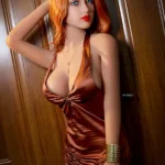 158cm 5ft2 TPE C Cup Perky Boobs Seductive Dress Sex Doll