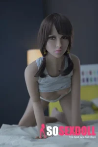 158cm 5ft2 TPE Double Ponytail Petite Breasts Sex Doll In Stock(US Only)