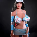 158cm 5ft2 TPE Slender Figure Big Chests Sports Style Sex Doll