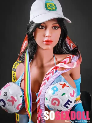 158cm 5ft2 TPE Slender Figure Big Chests Sports Style Sex Doll