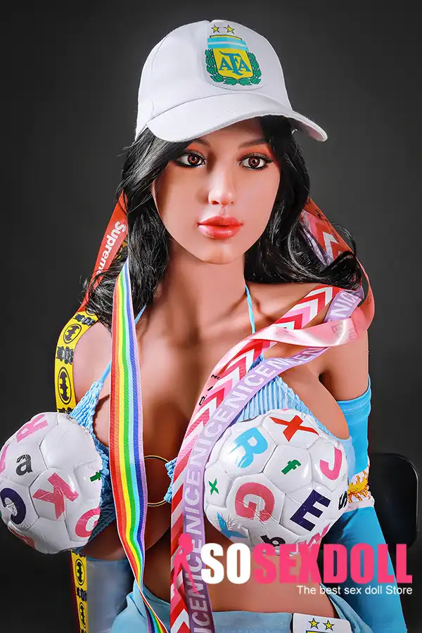 158cm 5ft2 TPE Slender Figure Big Chests Sports Style Sex Doll