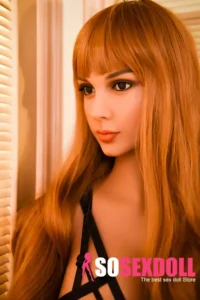 Muñeca sexual TPE de 158 cm y 5 m, con cabello rubio y lencería sexy, disponible en EE. UU.