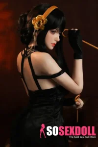 160cm 5ft2 Black Sexy Bodycon Skirt Sex Dolls Female Sex Fantasy Sex Toys