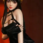 160cm 5ft2 Black Sexy Bodycon Skirt Sex Dolls Female Sex Fantasy Sex Toys