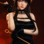 160cm 5ft2 Black Sexy Bodycon Skirt Sex Dolls Female Sex Fantasy Sex Toys