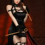 160cm 5ft2 Black Sexy Bodycon Skirt Sex Dolls Female Sex Fantasy Sex Toys