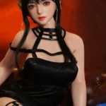 160cm 5ft2 Black Sexy Bodycon Skirt Sex Dolls Female Sex Fantasy Sex Toys