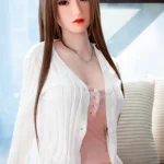 160cm 5ft2 Brown Hair Pink Dress Sex Dolls D Cup In Stock (US Only)