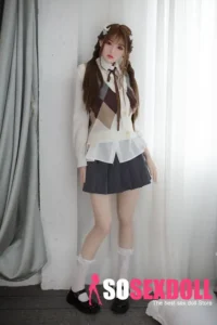 160cm 5ft2 Brown Long Cute Slim Sex Dolls Beautiful Sex Dolls Best Love Dolls