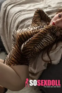 160cm 5ft2 Brown Long Hair Gentle Sex Dolls D Cup In Stock (US Only)