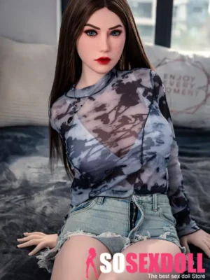 160cm 5ft2 Brown Long Hair Mature Sex Dolls D Cup In Stock (US Only)