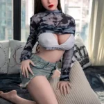160cm 5ft2 Brown Long Hair Mature Sex Dolls D Cup In Stock (US Only)