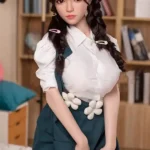 160cm 5ft2 Double Braided Green Skirt Sex Dolls Love Dolls Cheap Sex Toys