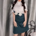 160cm 5ft2 Double Braided Green Skirt Sex Dolls Love Dolls Cheap Sex Toys