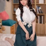 160cm 5ft2 Double Braided Green Skirt Sex Dolls Love Dolls Cheap Sex Toys