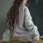 160cm 5ft2 Long Curly Hair Gentle Sexy Sex Dolls Life Sized Sex Dolls Adult Sex Dolls