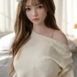 160cm 5ft2 Long Hair Cat Ear Hairpin Sex Dolls Full Body Silicone Sex Dolls