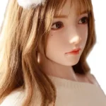 160cm 5ft2 Long Hair Cat Ear Hairpin Sex Dolls Full Body Silicone Sex Dolls