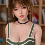 160cm 5ft2 Long Hair Green Strap Cute Sex Dolls High Quality Sex Dolls