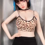 160cm 5ft2 Short Hair Double Bun Head Sex Dolls Adult Toys Sex Game Lady Dolls
