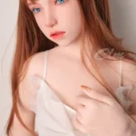 160cm 5ft2 Silicone Petite Breasts Fair Skin Sex Doll In Sexy Lingerie