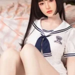 160cm 5ft2 Straight Hair White Dress Sex Dolls High Quality Sex Dolls