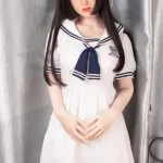 160cm 5ft2 Straight Hair White Dress Sex Dolls High Quality Sex Dolls