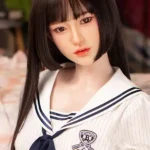 160cm 5ft2 Straight Hair White Dress Sex Dolls High Quality Sex Dolls